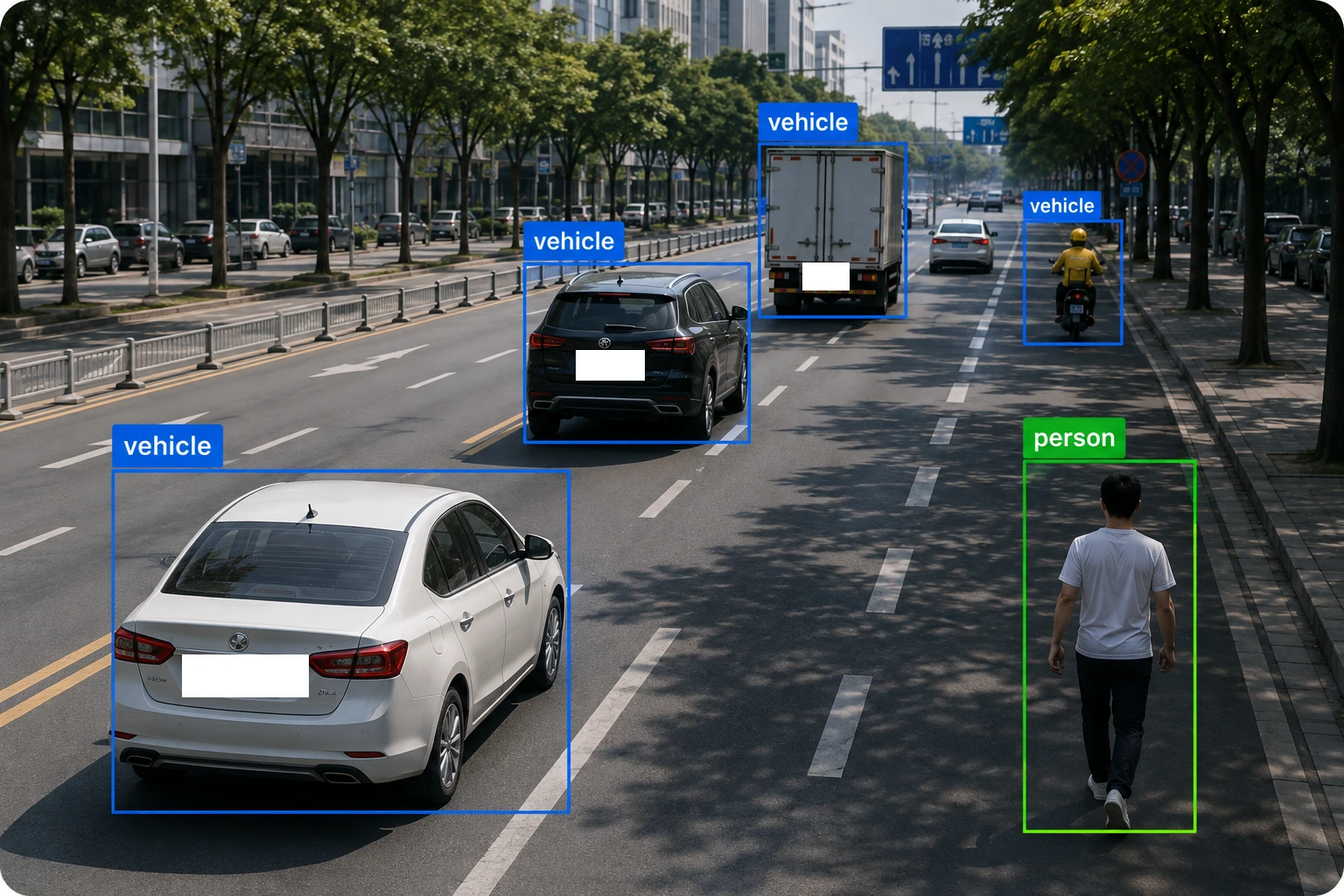 AI 视频分析控制台界面预览